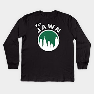 The Jawn - Black Kids Long Sleeve T-Shirt